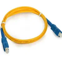 پچ کورد فیبر نوری 1 متر اینترنت و کابل شبکه fiber