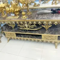 میز تلویزیون برنز میز برنز میز تی وی برنزی