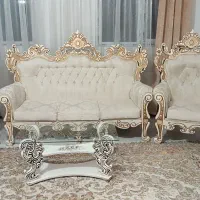 مبل سلطنتی|مبلمان خانگی و میز عسلی|رباط‌کریم, رباط‌کریم|دیوار