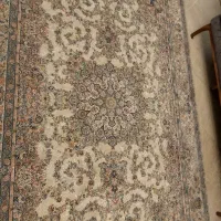 فرش ۶ متری کاشان گل برجسته