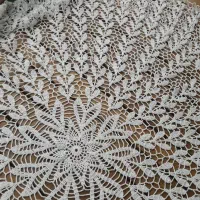 رومیزی قلاب بافی