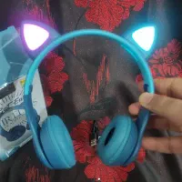 هدفون بی سیم بلوتوثی طرح گربه ای