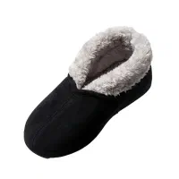 پاپوش زنانه زمستانی مخملی مدل KW1002