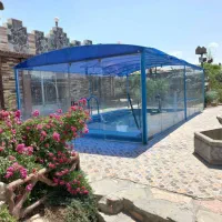 ویلا اجاره ای استخر سرپوسیده جای امن در مجموعه