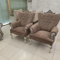 مبل تمام چوب رنگ سفید|مبلمان خانگی و میز عسلی|ارومیه, |دیوار