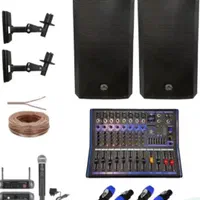 باند بلندگو میکروفن پاورمیکسر  شیپوری|سیستم صوتی خانگی|تهران, صادقیه|دیوار