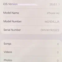 iphone 17 Air|موبایل|تهران, تجریش|دیوار