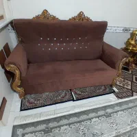 مبل راحتی ۷نفره سالم بدون پارگی یا شکستگی|مبلمان خانگی و میز عسلی|بروجرد, |دیوار