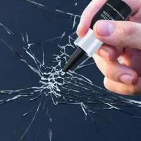 چسب/ ترمیم /ترک/ شیشه اتومبیل / پرداخت درب منزل