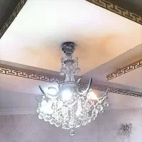 ۳عدد لوستر لوکس برنزی