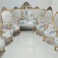 مبل آماده تحویل جهیزیه مبلمان سلطنتی مبل استیل