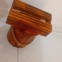 سطل و جادستمالی چوبی|صنایع دستی و سایر لوازم تزئینی|شیروان (خراسان), |دیوار