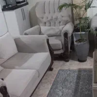 مبلمان راحتی ۷ نفره به همراه میز عسلی در حد نو|مبلمان خانگی و میز عسلی|پاکدشت, پاکدشت (مامازند)|دیوار