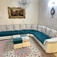 مبل L راحتی|مبلمان خانگی و میز عسلی|ری, شهید غیوری (ابن باویه)|دیوار