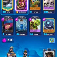 اکانت کلش رویال لول 34|کنسول، بازی ویدئویی و آنلاین|رفسنجان, |دیوار