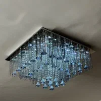 لوستر ۳ حالته کریستال|لوستر و چراغ آویز|تهران, منیریه|دیوار