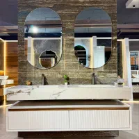 روشویی سرامیکی و کابینتی