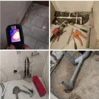 نشت یابی تشخیص ترکیدگی بادستگاه تخصصی لوله بازکنی