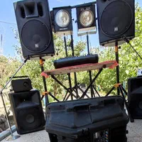 سیستم صوتی کامل با دوعدمیکروفن بیسیم|سیستم صوتی خانگی|فردیس, منظریه|دیوار