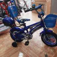 دوچرخه سایز ۱۲ کودک آبی پسرانه ودخترانه درحدنو|دوچرخه، اسکیت، اسکوتر|اصفهان, باغ فدک|دیوار