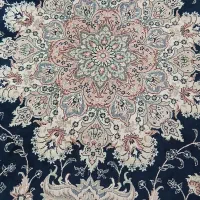 قالی ۱۲ متری ، ۵۰۰ شانه، رنگ سرمه ای|فرش|شیراز, شهرک مهدی‌آباد|دیوار