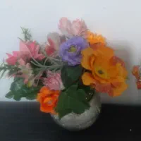 گلهای کربیستالی|گل مصنوعی|سنندج, |دیوار