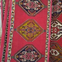 چنته وپشتی دست باف|گلیم، جاجیم، گبه|یزد, |دیوار