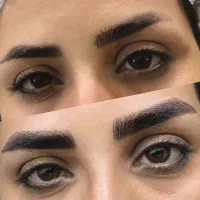 فیبروز ابرو تاتو هاشور فقط فقط|خدمات آرایشگری و زیبایی|خرم‌آباد, |دیوار