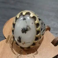 انگشتر شجر کهنه شاهرخی قدیمی رکاب دست ساز