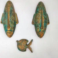 دیوار کوب برنزی