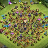 3 عدد اکانت کلش