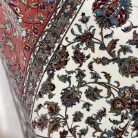 فرش آلما کرم با حاشیه مسی آجری ۱۲و۹و۶متری|فرش|قم, باجک دو|دیوار