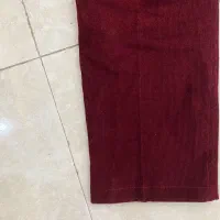 شلوار زرشکی کبریتی اصل|لباس|قم, زنبیل آباد|دیوار