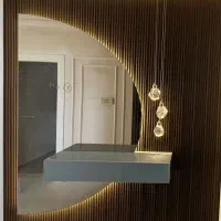 آینه نیم گرد باکس کشو ترمووال|آینه|مشهد, حجت|دیوار