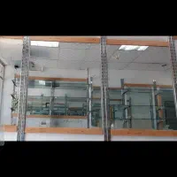 پایه قفسه دیواری|کتابخانه، شلف، قفسه‌های دیواری|سیرجان, |دیوار