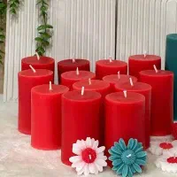 شمع و ظروف پذیرایی یلدایی