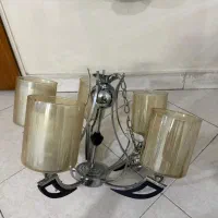 لوستر ۵شاخه فلزی