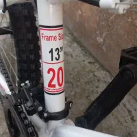 دوچرخه سایز ۲۰ کمک قفل شو طوقه آلمینیوم آکبند|دوچرخه، اسکیت، اسکوتر|رشت, پیرکلاچای|دیوار