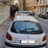 پژو206 تیپ 2 آخر 95|خودرو سواری و وانت|تهران, صادقیه|دیوار