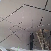کناف سقف کاذب نورپردازی لاین لایت تضمینی|خدمات پیشه و مهارت|اندیشه, اندیشه فاز ۱|دیوار