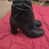 نیم بوت مخمل جیر ترک سایز40|کیف، کفش، کمربند|ساری, |دیوار