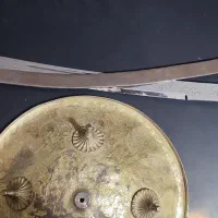 سپر و شمشیر تعزیه|کلکسیون اشیاء عتیقه|کرمان, |دیوار