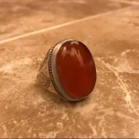 انگشتر نقره عقیق یمانی