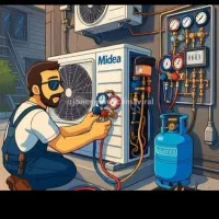 تعمیر کولرگازی و داکت اسپیلت