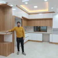 طراحی و ساخت کابینت مدرن هایگلاس با ضمانت