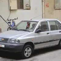 پراید 141 نقره ای.