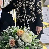 کت شلوار سنگ دوزی اصل