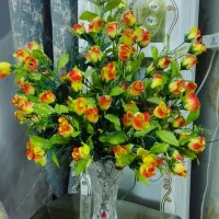 گل مصنوعی کوزه سفالی|گل مصنوعی|مشهد, شفا|دیوار