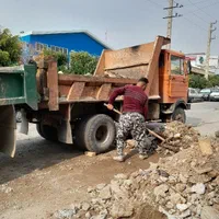 حمل شن وماسه، نخاله