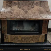 بخاری شومینه خیلی بزرگ